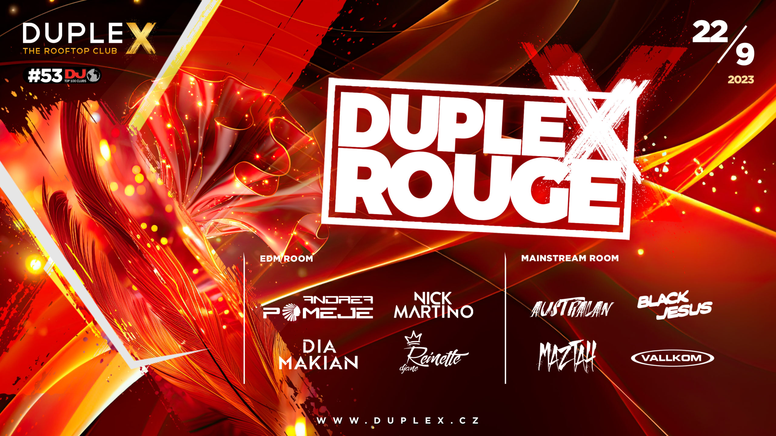 DupleX Rouge - Friday Party at Duplex Prague