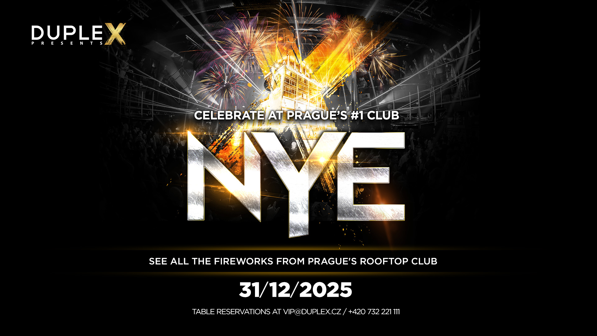 DupleX Club Event Image for New Year’s Eve – 31.12.2025