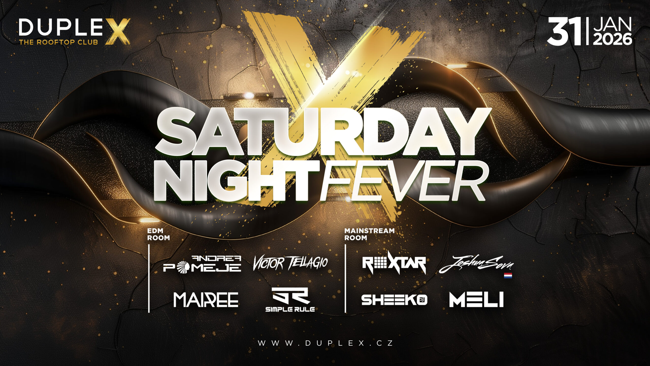 DupleX Club Event Image for SATURDAY NIGHT FEVER – 31.1.2026