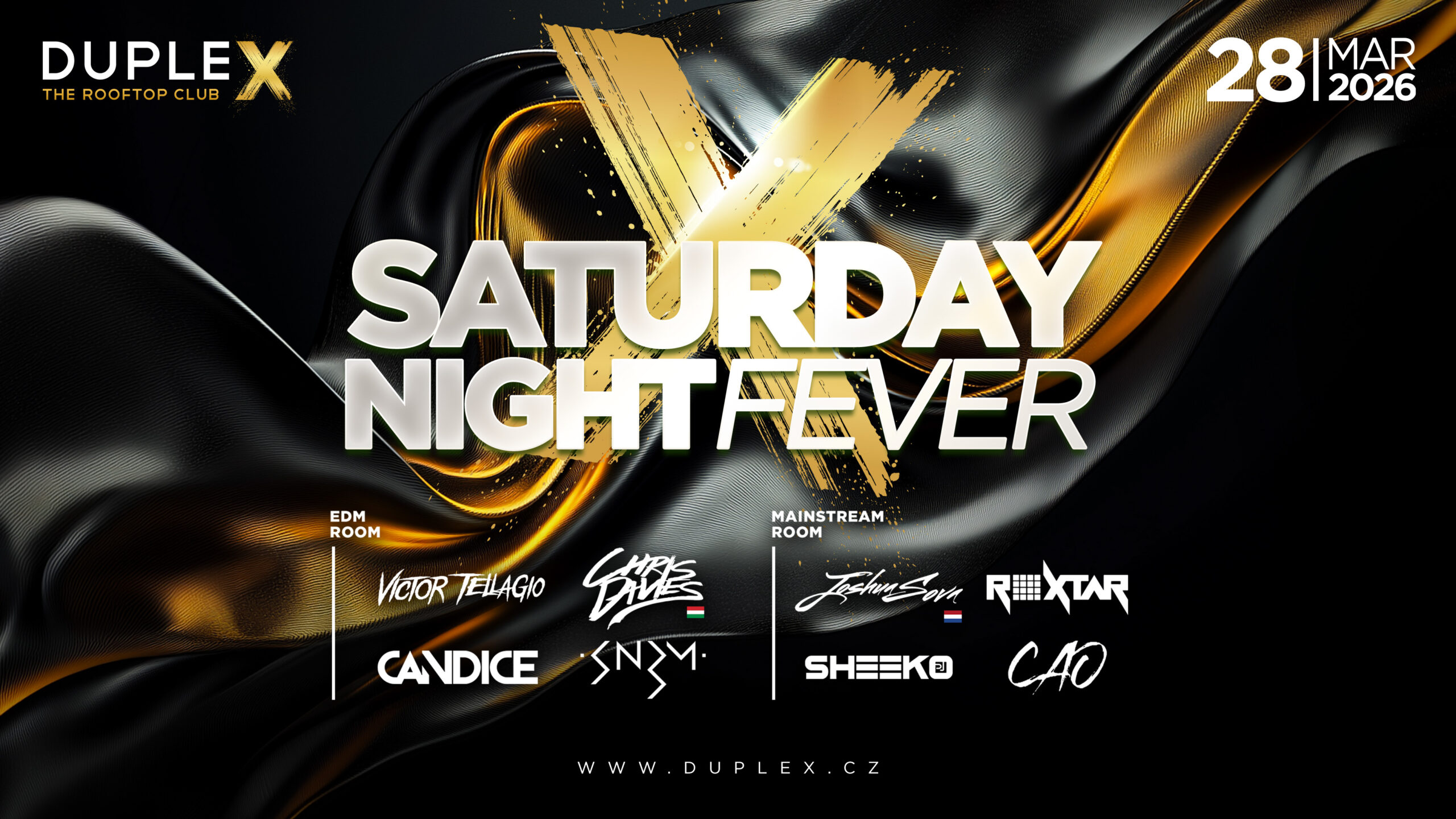 DupleX Club Event Image for SATURDAY NIGHT FEVER – 28.3.2026